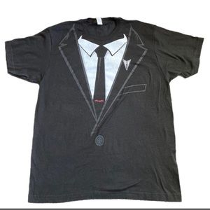 Puscifer Maynard Tuxedo Style Suit Band Shirt Tee VIP Existential Reckoning Tour